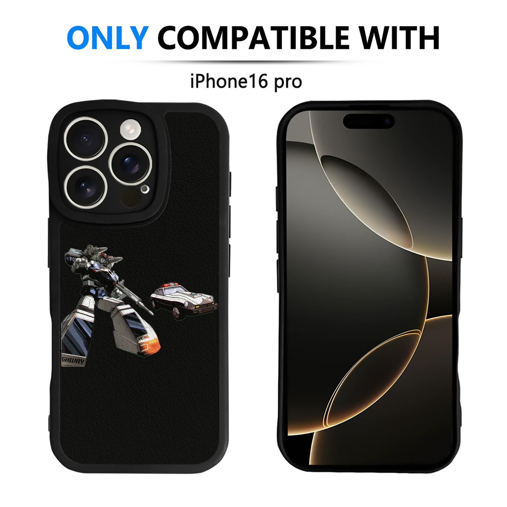 （画像用）  【iPhone 16シリーズ対応】シリコンスマホケース（レザー調） 材質：シリコン